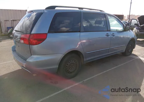 2005 Toyota Sienna Le из США, поврежденный, VIN 5TDZA23C65S352736